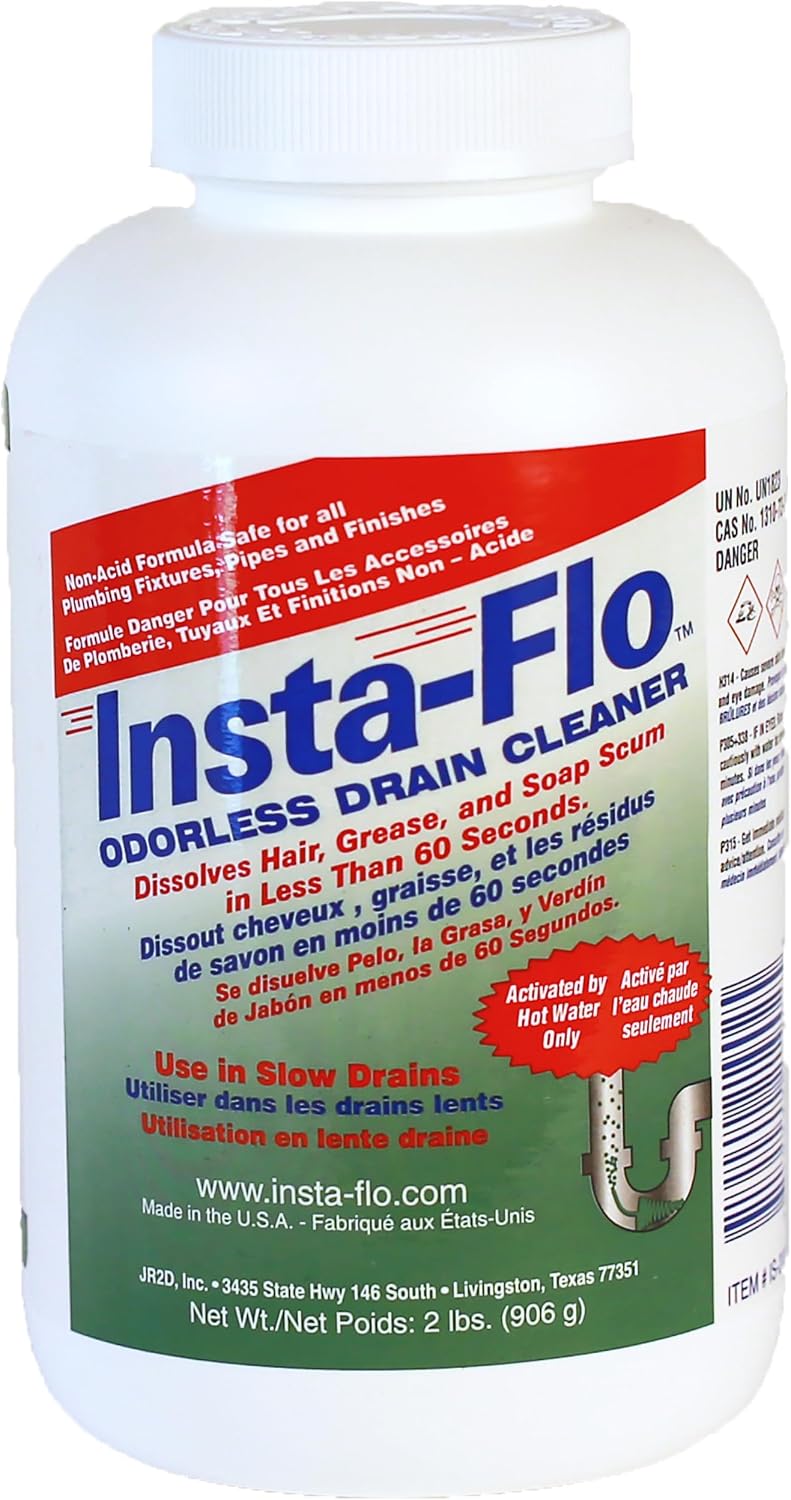 Thrift Marketing IS-200 2LB Insta Drain Cleaner