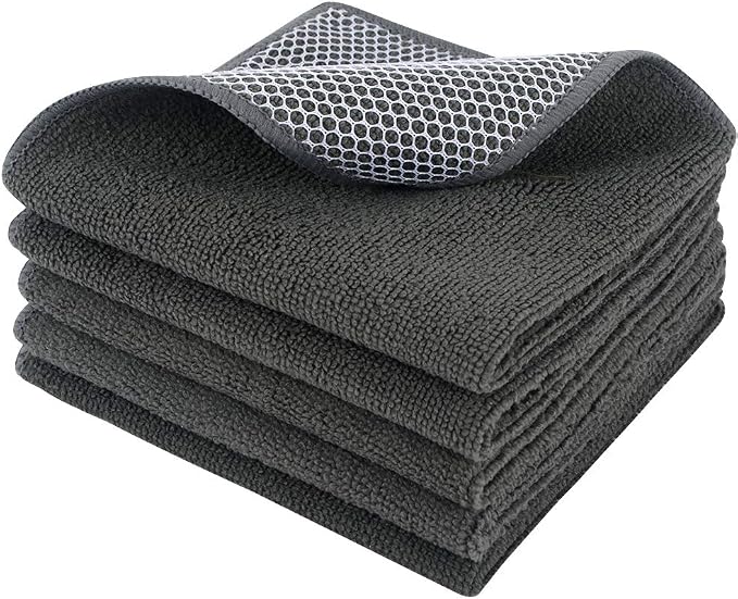 SINLAND Microfiber Dish Cloths Wash Clothes by SINLAND