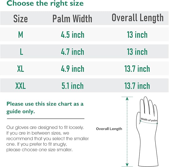 COOLJOB Heat Resistant Oven Gloves, Waterproof Liquid Silicone BBQ Grilling - Image 7