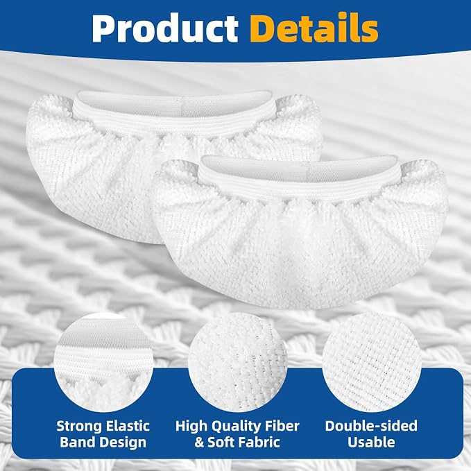 LOVECO 8 Pack Universal Microfiber Cloths - Image 2