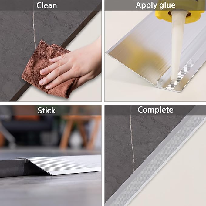 Gaahing Aluminum Floor Transition Threshold Strip, Bridge The Height Gap - Image 7