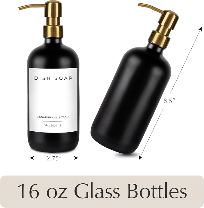 Emerson Essentials Soap Dispensers, Dish Soap Set - Image 2