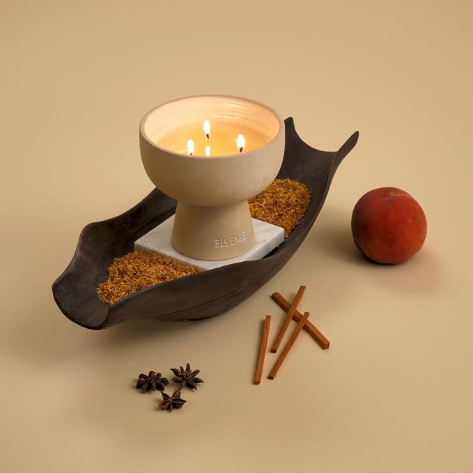 New BLUEME Wellness Candle Wax Refill, Contains Essential Oil, Sustainable - Image 2