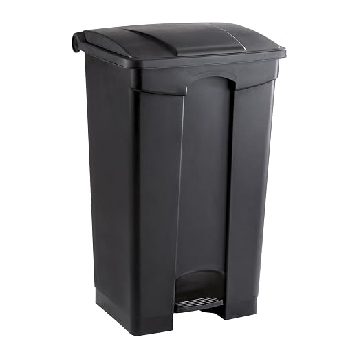 Safco Step On Plastic Trash Can - Image 5