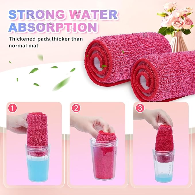 Replacement Microfiber Mop Pads Reusable Compatible - Image 4