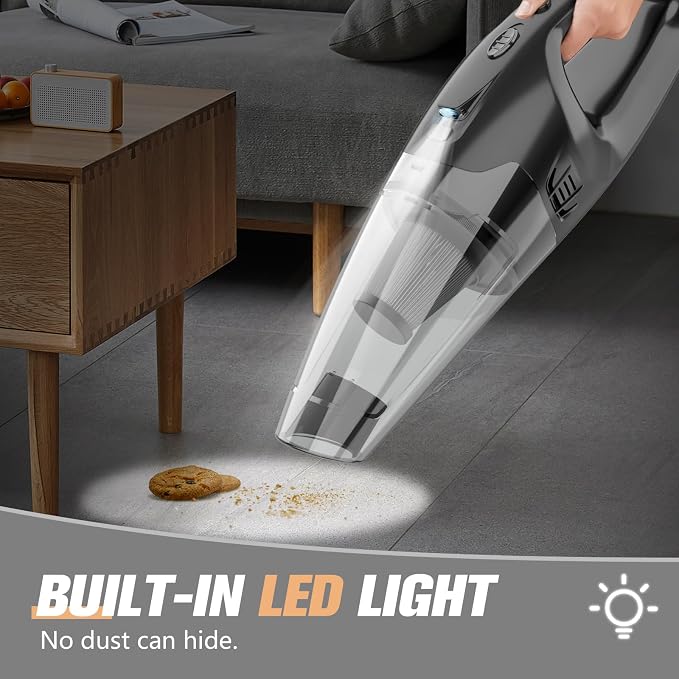 Handheld Vacuum Cordless Rechargeable - Image 4