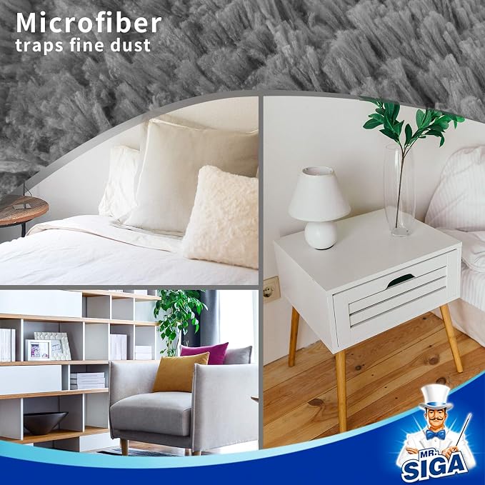 MR.SIGA Lint Free Microfiber Duster, Washable Duster - Image 8