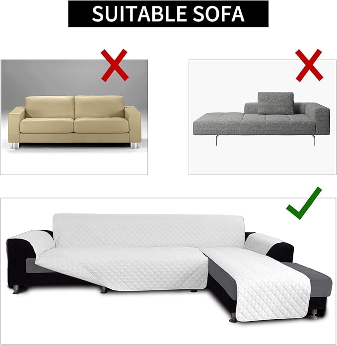 Easy-Going L Shape Sofa Slipcover - Image 4