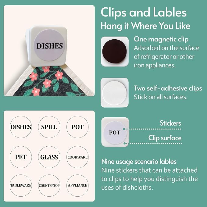 Reusable Paper Towels, Swedish Dishcloths - Image 7