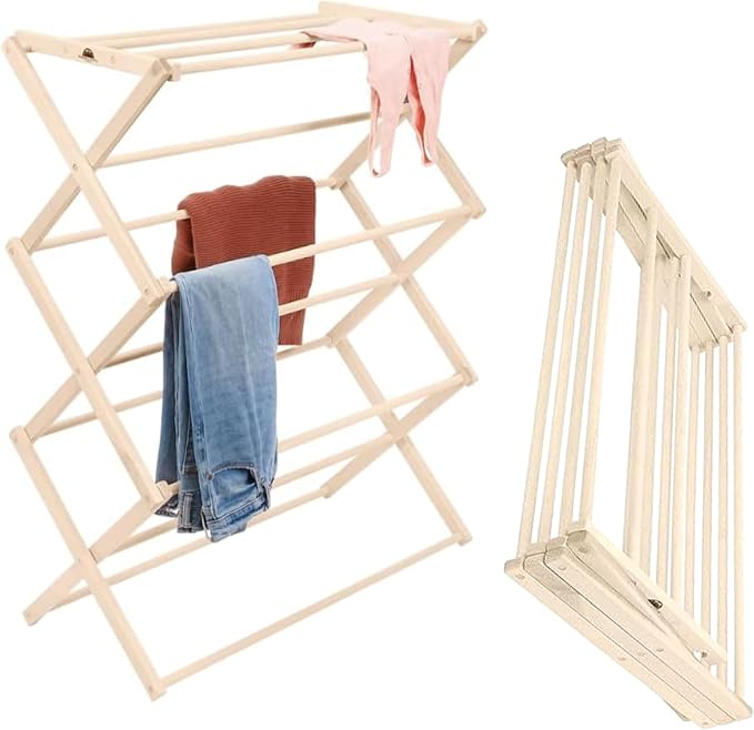 Pennsylvania Woodworks Premium American Maple Clothes Drying Rack by PennsylvaniaWoodworks