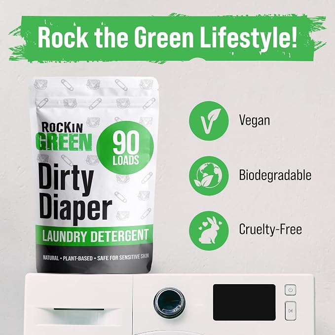 Rockin' Green Laundry Detergent, Plant based, All Natural Laundry Detergent - Image 7
