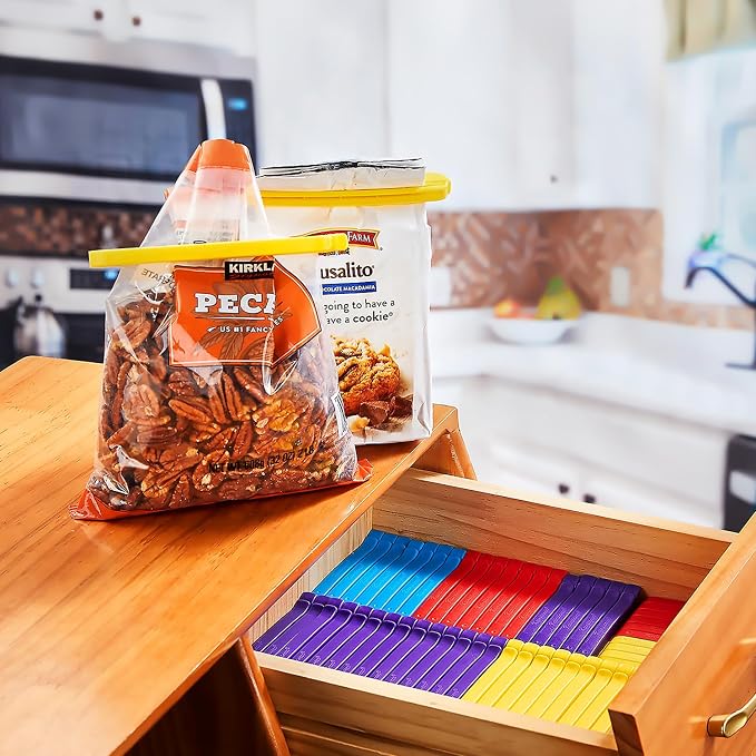 Keenpioneer Decorating/Icing Bag Sealing Clips, 78 Pack, 4inch and 6inch Long - Image 4