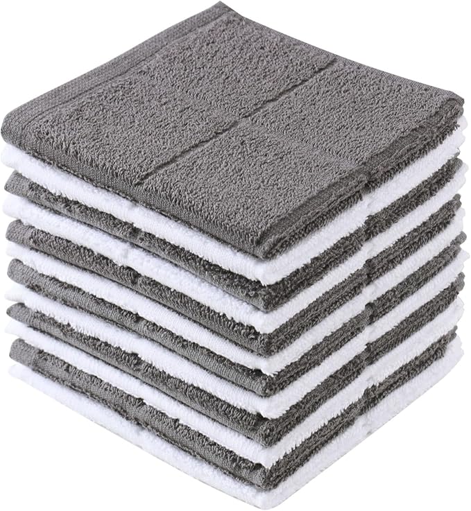 Glynniss Dishcloths Kitchen Highly Absorbent Dish Rags 100% Cotton Dish Cloths by Glynniss