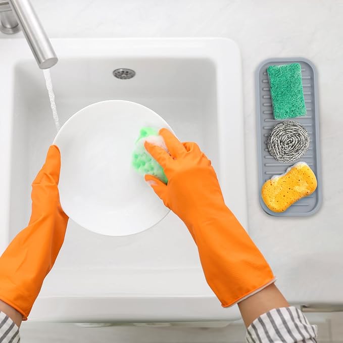Zulay Kitchen Silicone Sponge Holder - Image 3