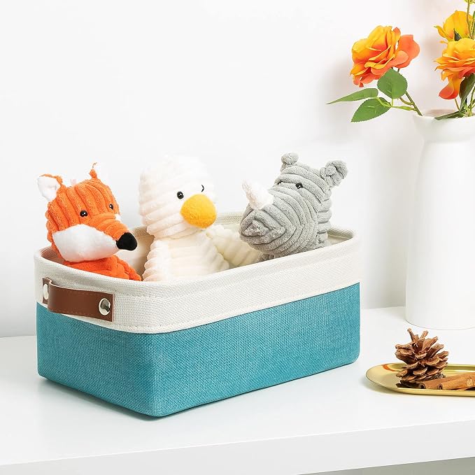DULLEMELO Small Collapsible Fabric Basket - Image 5