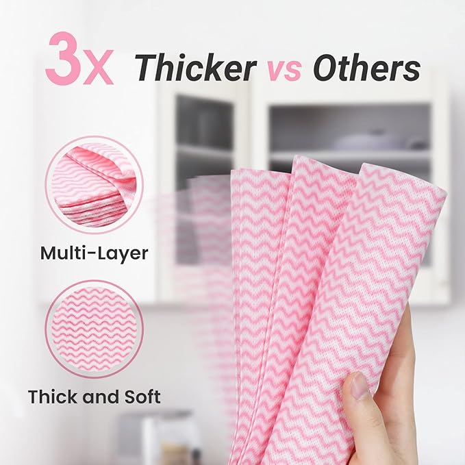 Reusable Cleaning Cloths Dish Paper Towels, Domestic Cleaning Towels - Image 3