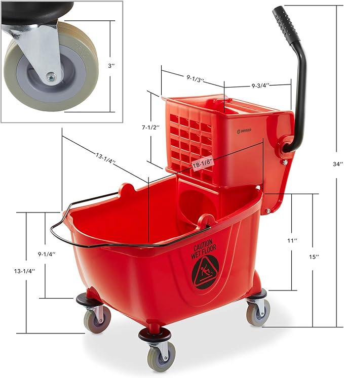 Dryser Commercial Mop Bucket - Image 5