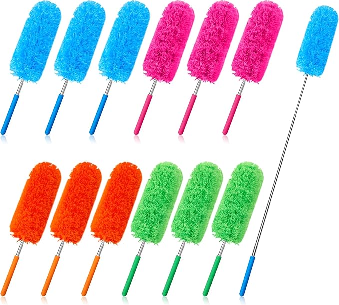 Tanlade 12 Pcs Microfiber Feather Duster by Tanlade