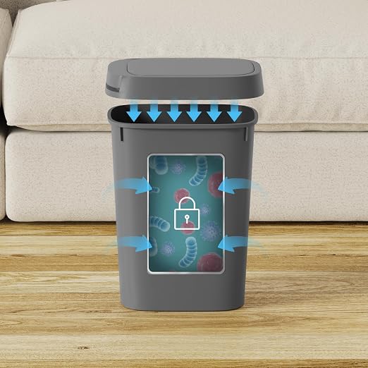3 Pack Bathroom Small Trash Can - Image 5