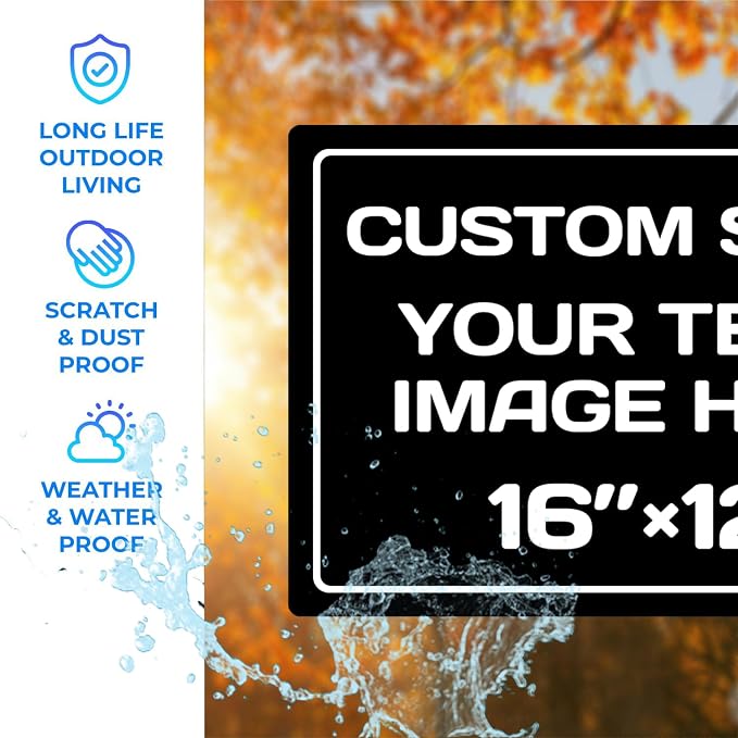 Personalized Aluminum Weatherproof Metal Signs - Image 3