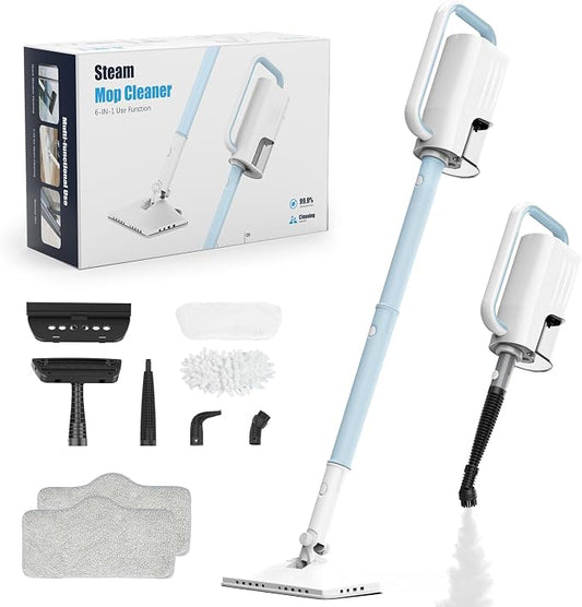 Steam Cleaner, 6 in1 Rotated Steam Mop Cleaner by Unknown