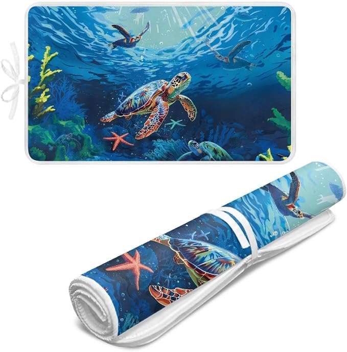Ironing Mat Portable Iron Pad Magnetic Cover and Padding by Unknown