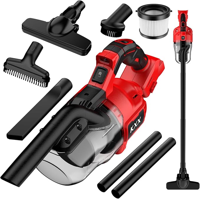 KXX Cordless Vacuum for Milwaukee M18 Battery, 5 in 1 Handheld Electric Vacuum by KXX
