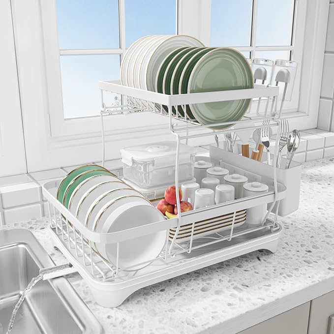Dish Drying Rack by HOMEBOSILY