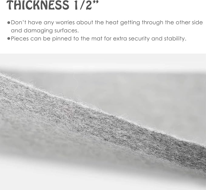 Wool Pressing Mat for Quilting - Image 3