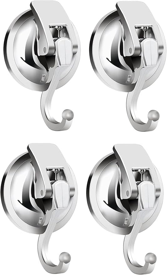 Heavy Duty Vacuum Suction Cup Hooks, 2 Pack by Apkhgtb