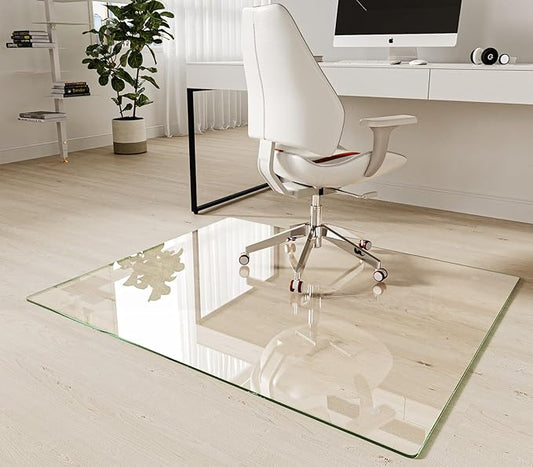 Koonmi Tempered Glass Chair Mat 40"x48" by KOONMI