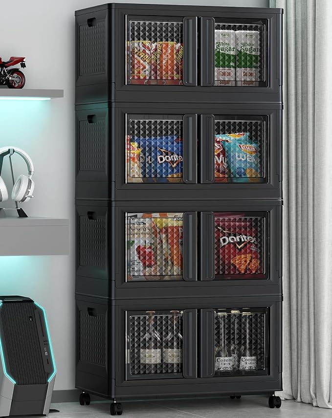 BROVIEW 400 Qt Stackable Storage Bins by BROVIEW-EnjoytheArtofLife