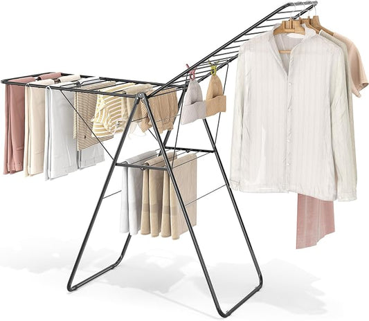 KINGBOARD Clothes Drying Rack Foldable, Drying Rack Clothing by KINGBOARD