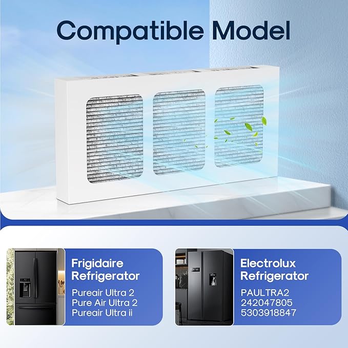 ICEPURE AF008 Compatible with Pureair Ultra 2 Refrigerator Air Filter, Pure Air - Image 4