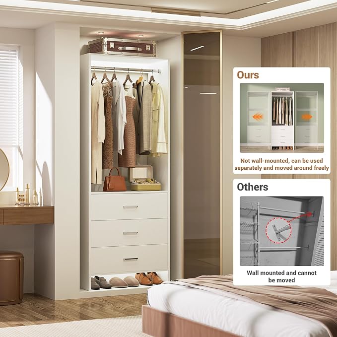 Aheaplus 2FT Closet System - Image 6