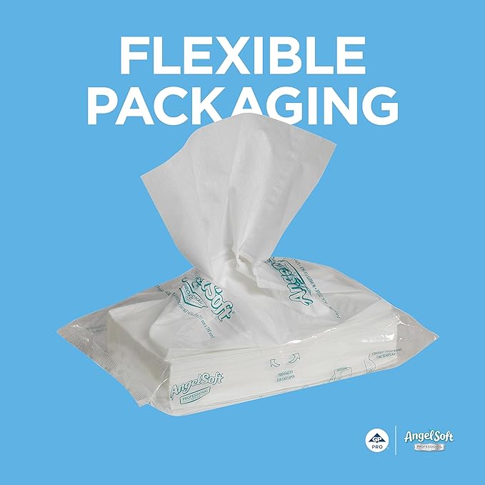 Georgia-Pacific Angel Soft Professional Series Polyflex 2-Ply Facial Tissue - Image 5