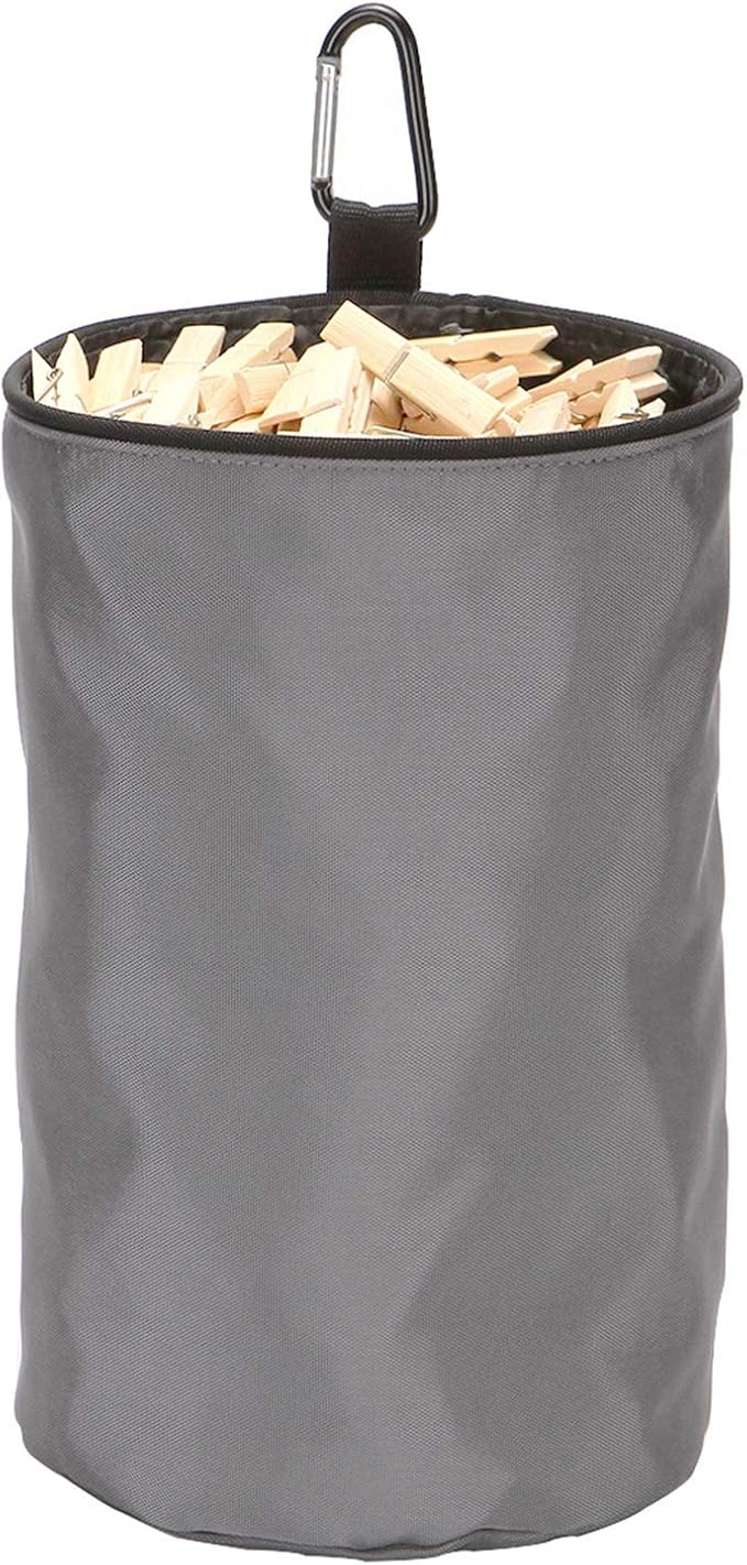 Clothespins Bag Hanging Clothesline Peg Organizer Storage Bags, Dust-proof by VEAMOR
