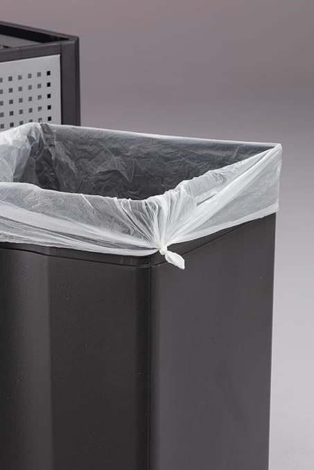Safco Evos Steel Trash Can, 15 Gallons, Indoor and Outdoor Use, Commercial - Image 7