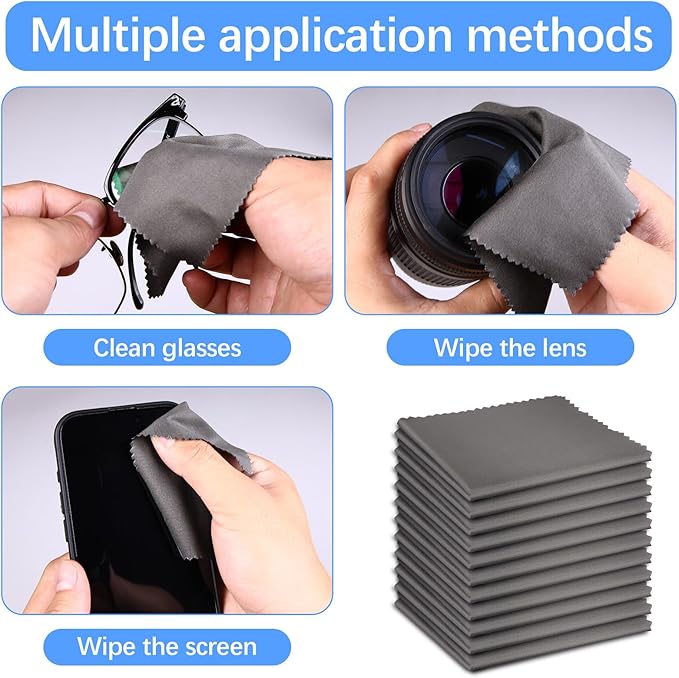 60 Pack Microfiber Cleaning Cloth - Image 5