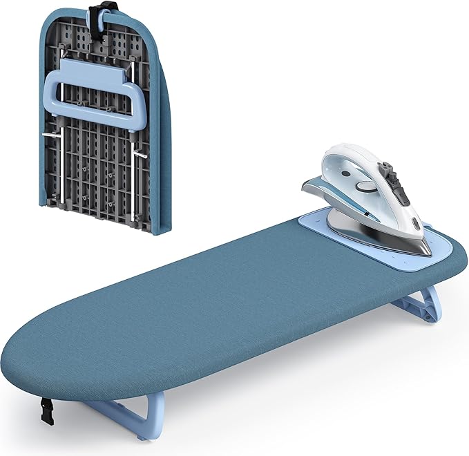 KINGBOARD Tabletop Ironing Board, Small Ironing Board by KINGBOARD