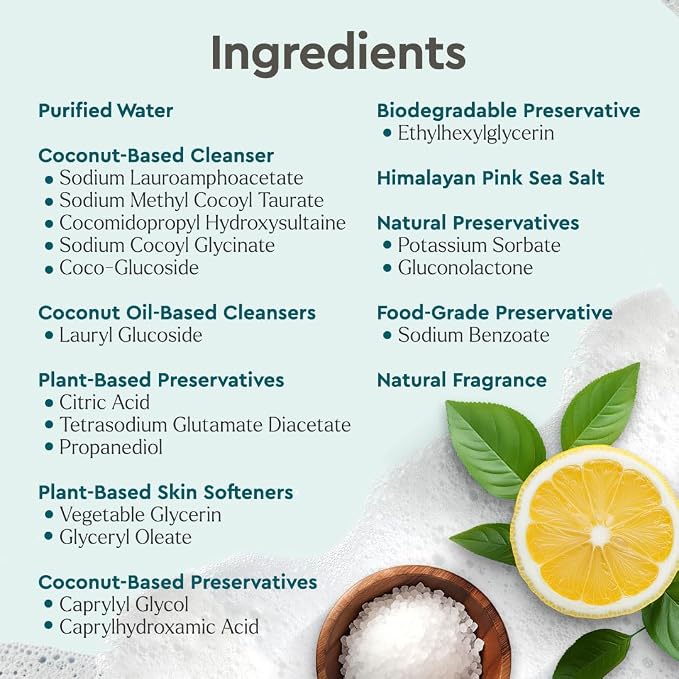 Puracy Body Wash Refill, Natural Body Wash, 98.6% Pure Plant Ingredients - Image 4