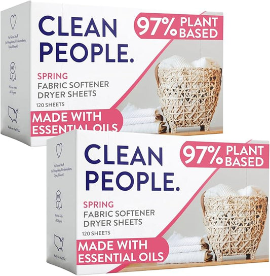 The Clean People Fabric Softener Sheets by CleanPeople