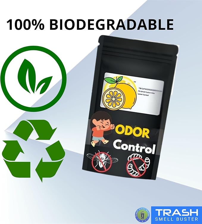 Trash Can Smell Eliminator Cover Odor Eliminating Bag - Image 4