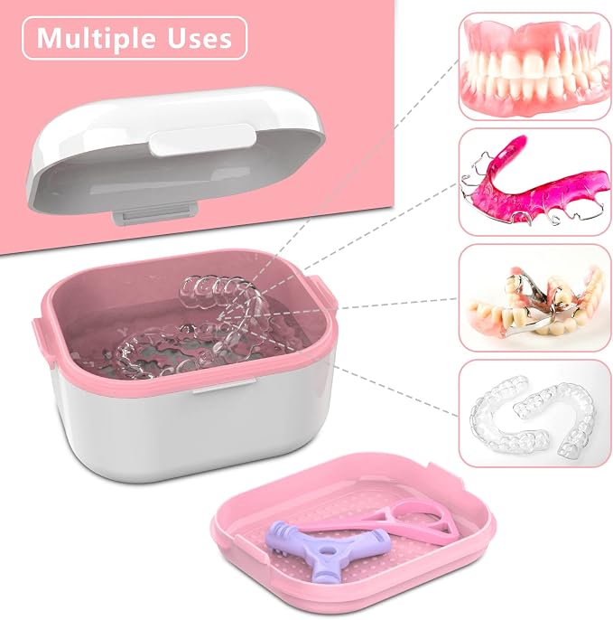 BVN Denture Bath Denture Case: Denture Cup - Image 4