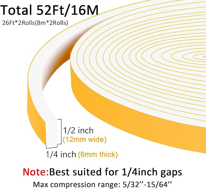 Strong Adhesive Weather Stripping, High Density Weatherproof Weather Stripping - Image 5