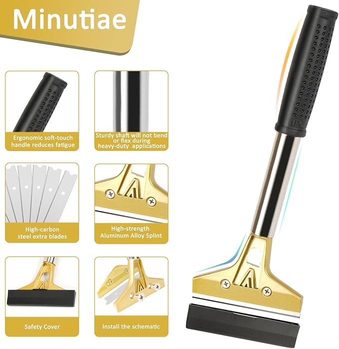Razor Blade Scraper, Floor Scraper Tool - Image 2