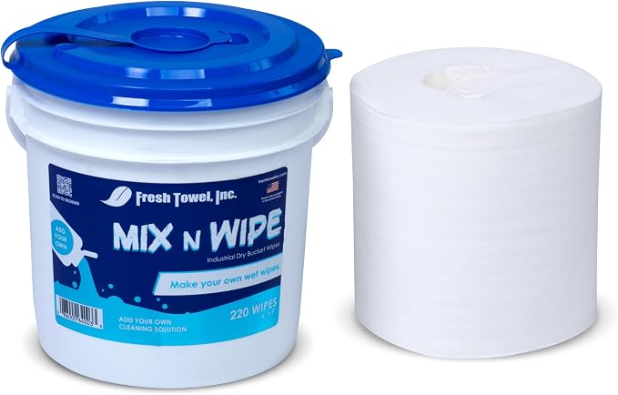 Fresh Towel Mix-N-Wipe Dry Wipes Refill - Image 6
