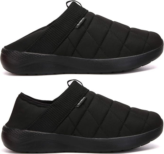 KUBUA Slippers for Men and Womens Indoor House Shoes Plush Slip on Outdoor - Image 2