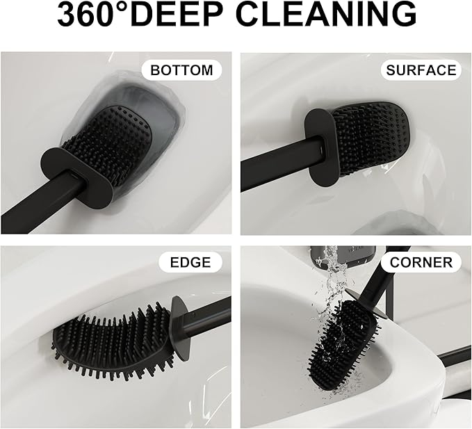 Toilet Brush and Holder Set - Image 7
