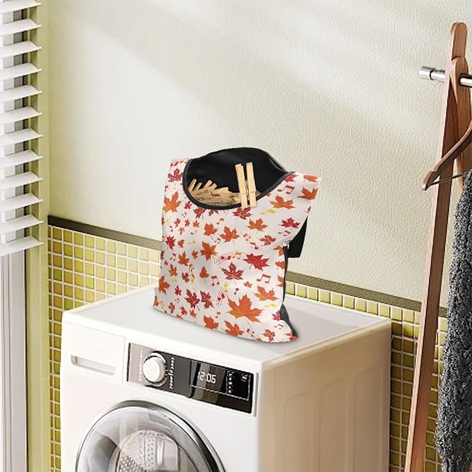 Maple Leaf Clothespin Organizer Bag - Image 3
